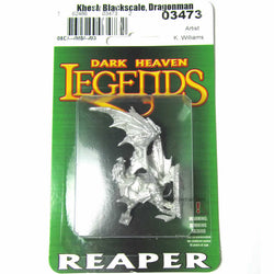 RPR03473 Khesh Blackscale Dragonman Hunter Miniature 25mm Scale (ONLINE ORDER ONLY)