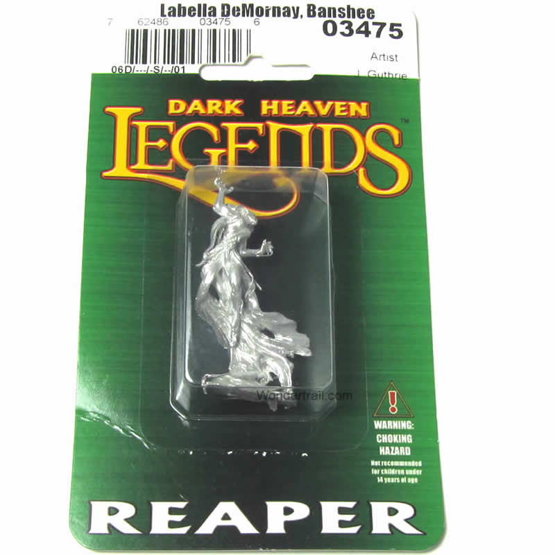 RPR03475 Banshee DeMornay Labella Miniature 25mm Heroic Scale (ONLINE ORDER ONLY)