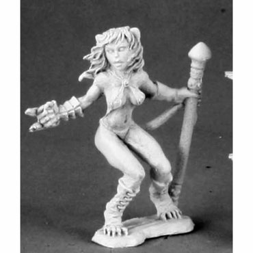 RPR03478 Cat Girl Tawny Firehair Miniature 25mm Heroic Scale (ONLINE ORDER ONLY)