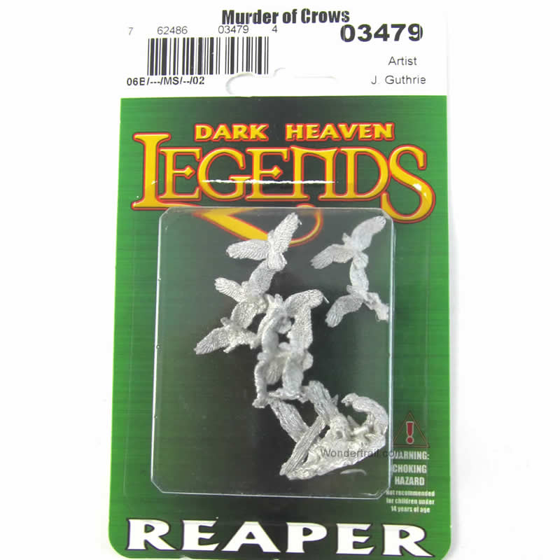 RPR03479 Murder of Crows Miniature 25mm Heroic Scale Dark Heaven (ONLINE ORDER ONLY)