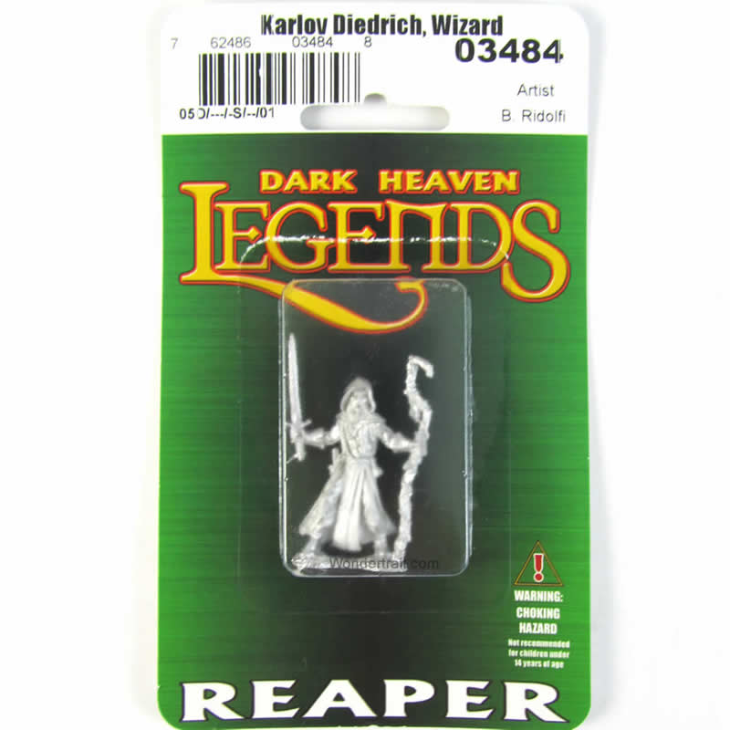 RPR03484 Karlov Diedrich Miniature 25mm Heroic Scale Dark Heaven (ONLINE ORDER ONLY)