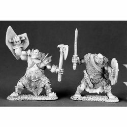 RPR03489 Black Orc Warriors Miniature 25mm Heroic Scale Figure Dark Heaven Legends (ONLINE ORDER ONLY)