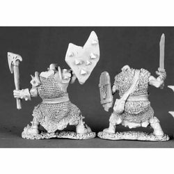RPR03489 Black Orc Warriors Miniature 25mm Heroic Scale Figure Dark Heaven Legends (ONLINE ORDER ONLY)