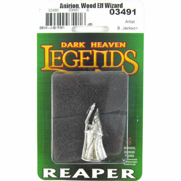 RPR03491 Anirion Wood Elf Wizard Miniature 25mm Heroic Scale Figure Dark Heaven Legends (ONLINE ORDER ONLY)