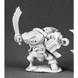RPR03493 Rumscratch Dwarf Wereshark Miniature 25mm Heroic Scale (ONLINE ORDER ONLY)
