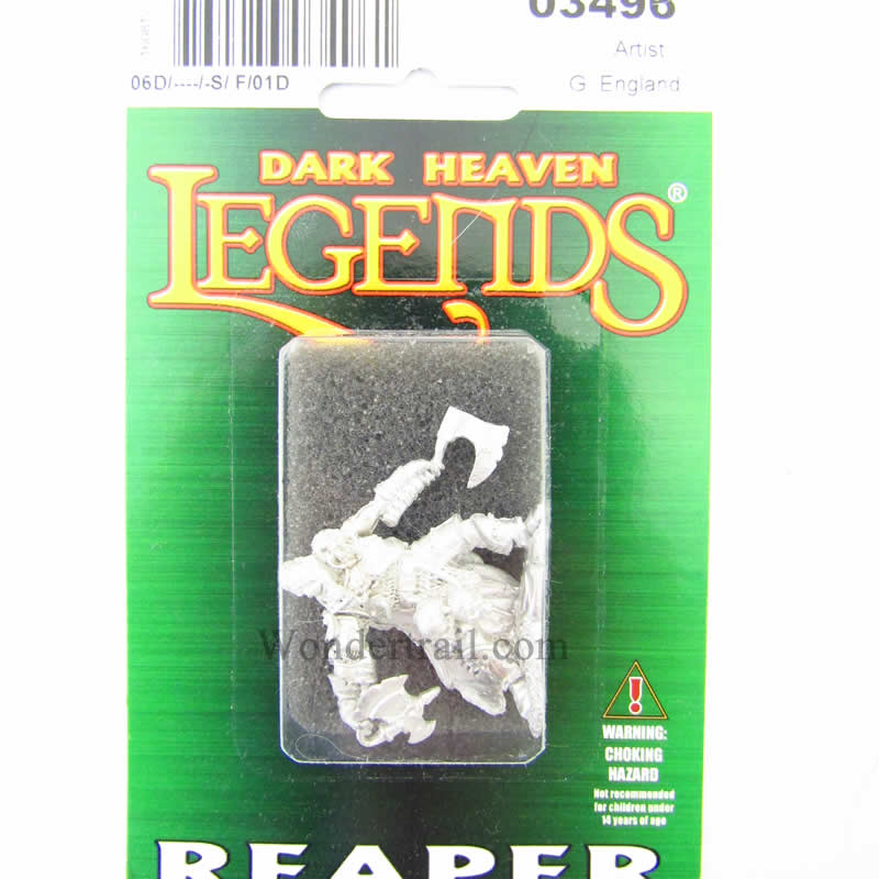 RPR03496 Castrus Vile Evil Warrior Miniature 25mm Heroic Scale (ONLINE ORDER ONLY)
