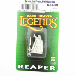 RPR03498 Reeve the Pious Holy Warrior Miniature 25mm Heroic Scale (ONLINE ORDER ONLY)