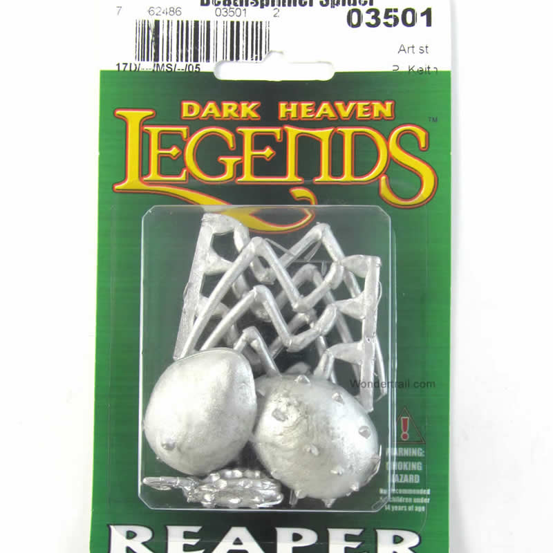 RPR03501 Deathspinner Spider Miniature 25mm Heroic Scale Dark Heaven (ONLINE ORDER ONLY)