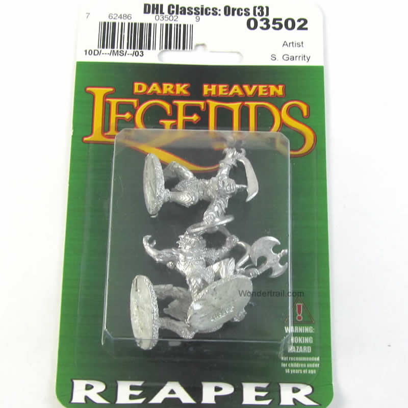 RPR03502 Orcs Classics Miniature 25mm Heroic Scale Dark Heaven (ONLINE ORDER ONLY)