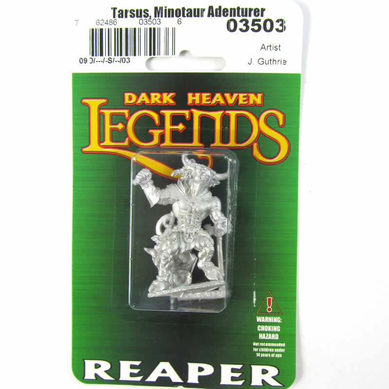 RPR03503 Tarsus Minotaur Adventurer Miniature 25mm Heroic Scale (ONLINE ORDER ONLY)