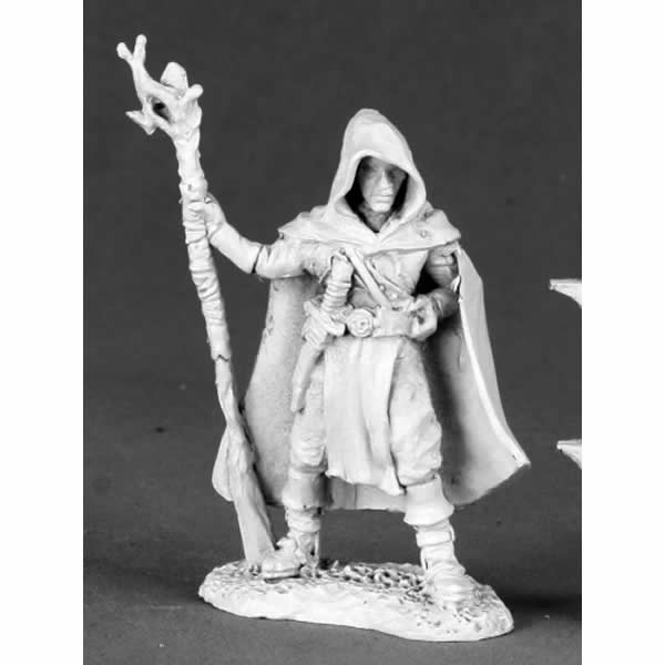 RPR03504 Karahl Farstep Wizard Miniature 25mm Heroic Scale (ONLINE ORDER ONLY)