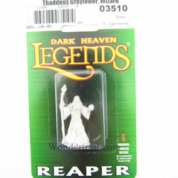 RPR03510 Thaddeus Graytower Wizard Miniature 25mm Heroic Scale (ONLINE ORDER ONLY)