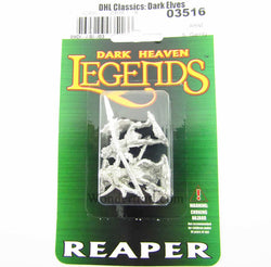 RPR03516 Dark Elve Fighters Miniature 25mm Heroic Scale Dark Heaven (ONLINE ORDER ONLY)