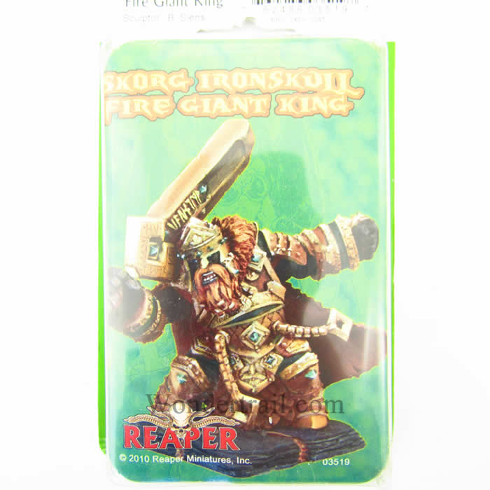 RPR03519 Skorg Ironskull Fire Giant King Miniature 25mm Heroic Scale (ONLINE ORDER ONLY)