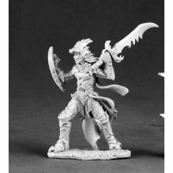 RPR03521 Naline Evil Female Knight Miniature 25mm Heroic Scale (ONLINE ORDER ONLY)