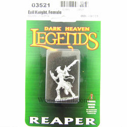 RPR03521 Naline Evil Female Knight Miniature 25mm Heroic Scale (ONLINE ORDER ONLY)