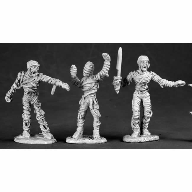 RPR03523 Mummies Miniature 25mm Heroic Scale Dark Heaven Legends (ONLINE ORDER ONLY)