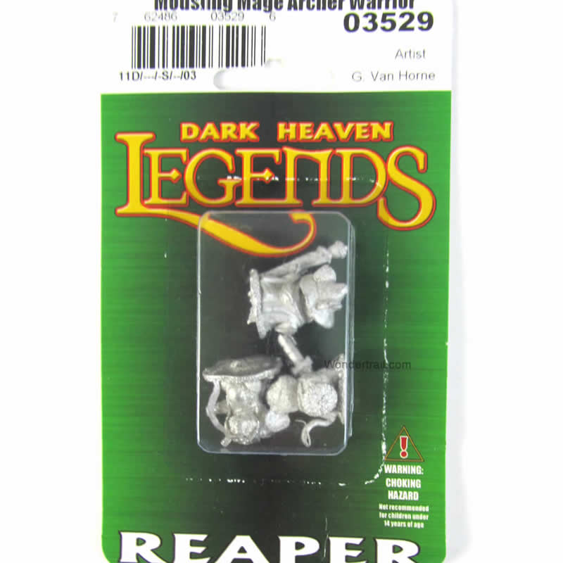 RPR03529 Mouslings Wizard Archer Warrior Miniature 25mm Heroic Scale (ONLINE ORDER ONLY)