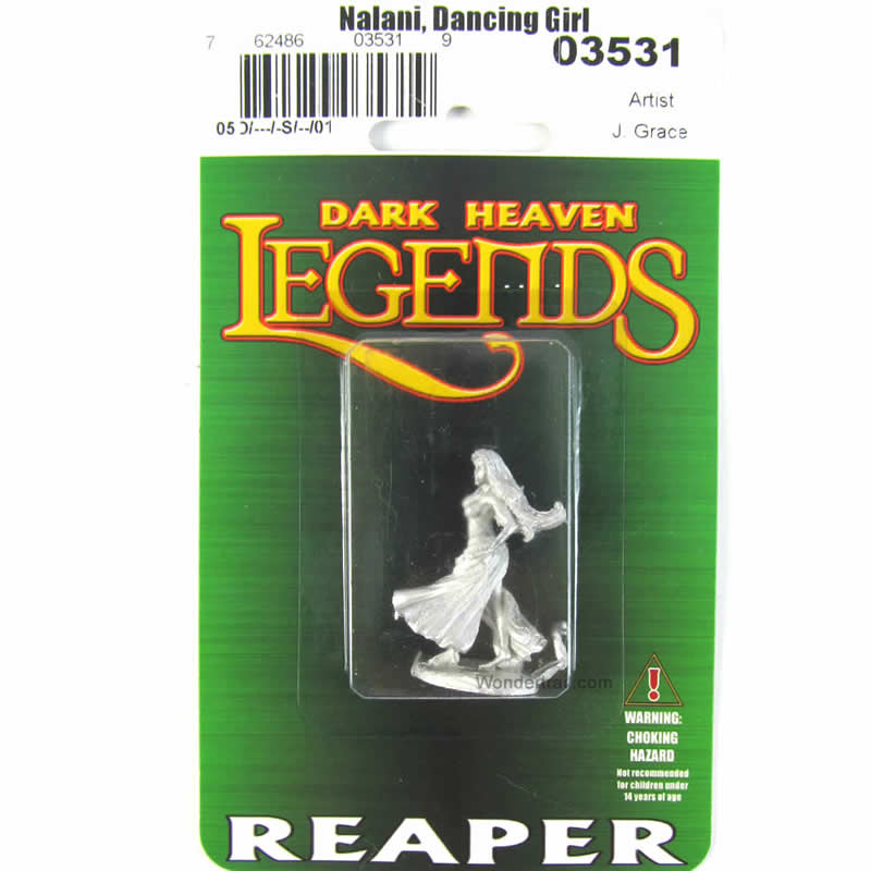 RPR03531 Nalani Dancing Girl Miniature 25mm Heroic Scale Dark Heaven (ONLINE ORDER ONLY)