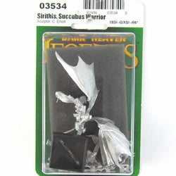 RPR03534 Sirithis Succubus Warrior Miniature 25mm Heroic Scale (ONLINE ORDER ONLY)