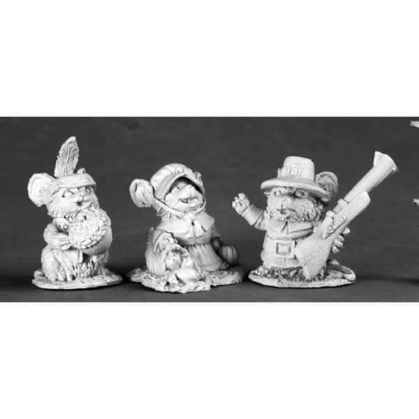 RPR03536 Thanksgiving Mouslings Miniature 25mm Heroic Scale (ONLINE ORDER ONLY)