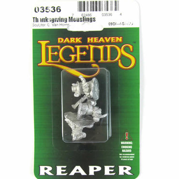 RPR03536 Thanksgiving Mouslings Miniature 25mm Heroic Scale (ONLINE ORDER ONLY)