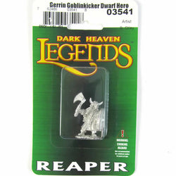 RPR03541 Gerrin Goblinkicker Dwarf Hero Miniature 25mm Heroic Scale (ONLINE ORDER ONLY)