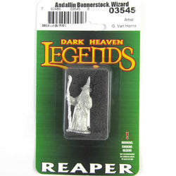RPR03545 Andallin Bonnerstock Wizard Miniature 25mm Heroic Scale (ONLINE ORDER ONLY)