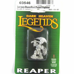 RPR03546 Lorgun Dunflint Dwarf Fighter Miniature 25mm Heroic Scale (ONLINE ORDER ONLY)