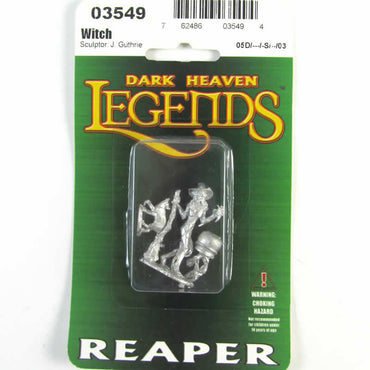RPR03549 Witch Cauldron and Cat Miniature 25mm Heroic Scale (ONLINE ORDER ONLY)