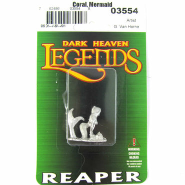 RPR03554 Coral Mermaid Miniature 25mm Heroic Scale Dark Heaven (ONLINE ORDER ONLY)