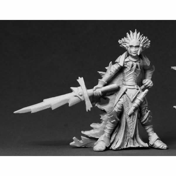 RPR03555 Thilinos Nightflame Dark Elf Miniature 25mm Heroic Scale (ONLINE ORDER ONLY)