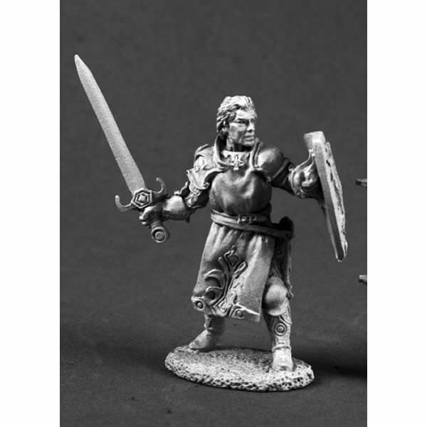 RPR03556 Ashlan Fellthrush Heroic Paladin Miniature 25mm Heroic Scale (ONLINE ORDER ONLY)