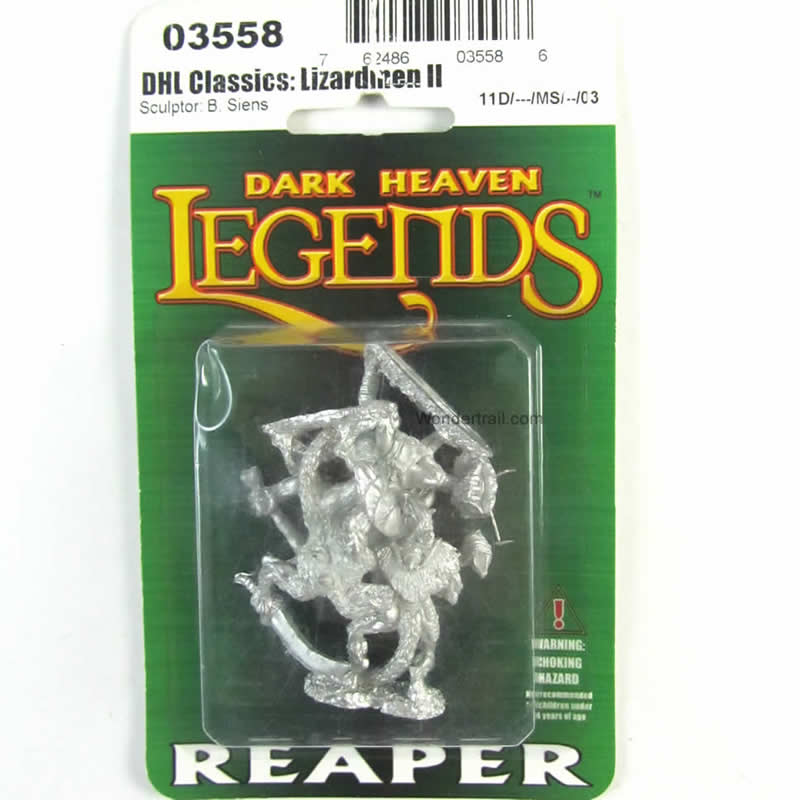 RPR03558 Lizardmen II Miniature 25mm Heroic Scale Dark Heaven Legends (ONLINE ORDER ONLY)