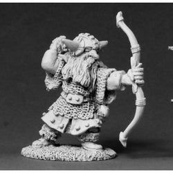 RPR03564 Horgun Blackfetch the Dwarf Bowman Miniature 25mm Scale (ONLINE ORDER ONLY)