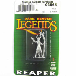 RPR03565 Sinessa the Hellborn Sorceress Miniature 25mm Heroic Scale (ONLINE ORDER ONLY)
