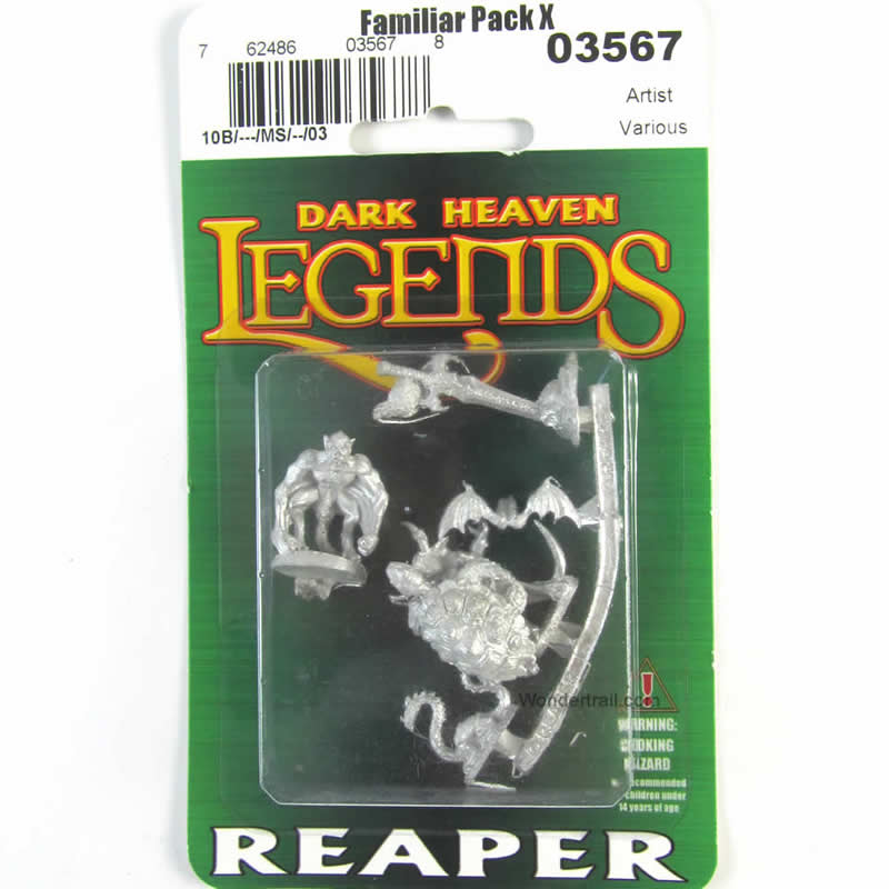 RPR03567 Familiar Pack X Miniature 25mm Heroic Scale Dark Heaven (ONLINE ORDER ONLY)