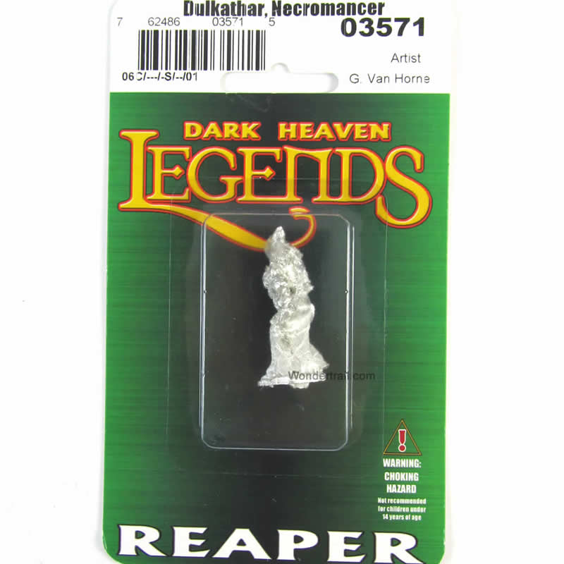 RPR03571 Dulkathar the Necromancer Miniature 25mm Heroic Scale (ONLINE ORDER ONLY)