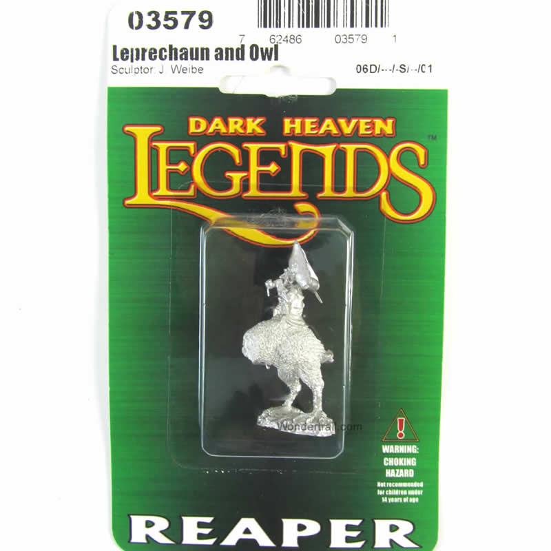 RPR03579 Leprechaun and Owl Miniature 25mm Heroic Scale Dark Heaven (ONLINE ORDER ONLY)