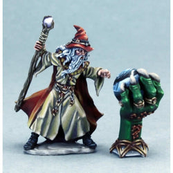 RPR03587 Wizard and Crystal Ball Miniature 25mm Heroic Scale (ONLINE ORDER ONLY)