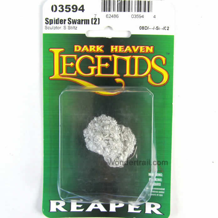 RPR03594 Spider Swarm Miniature 25mm Heroic Scale Dark Heaven (ONLINE ORDER ONLY)
