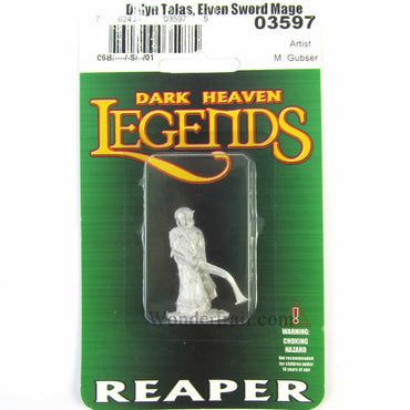RPR03597 Dalyn Talas Sword Mage Miniature 25mm Heroic Scale (ONLINE ORDER ONLY)