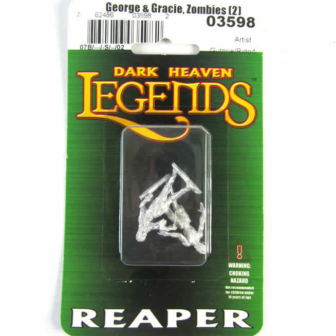 RPR03598 Zombies Miniature 25mm Heroic Scale Dark Heaven Legends (ONLINE ORDER ONLY)