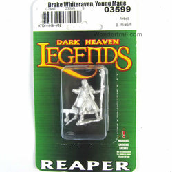 RPR03599 Drake Whiteraven Young Mage Miniature 25mm Heroic Scale (ONLINE ORDER ONLY)