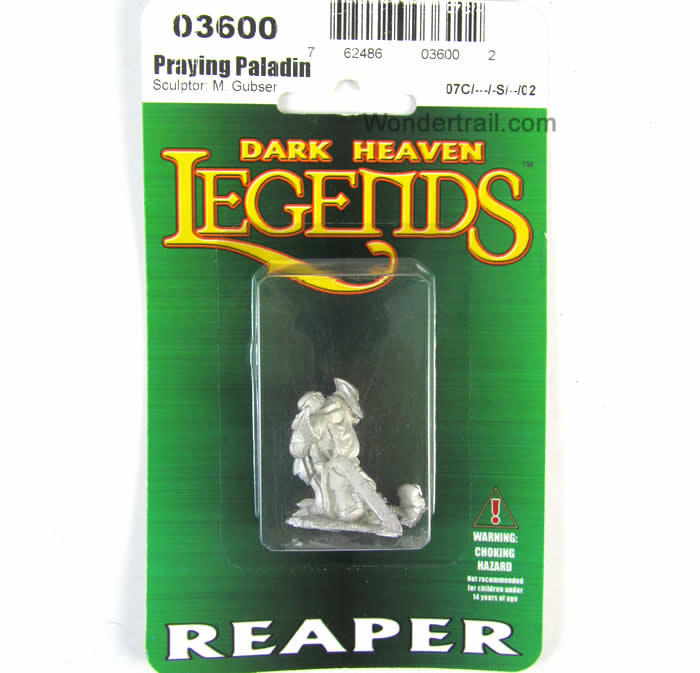 RPR03600 Praying Paladin Miniature 25mm Heroic Scale Dark Heaven (ONLINE ORDER ONLY)