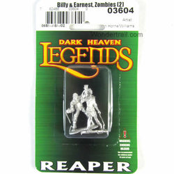 RPR03604 Billy and Earnest Zombies Miniature 25mm Heroic Scale (ONLINE ORDER ONLY)
