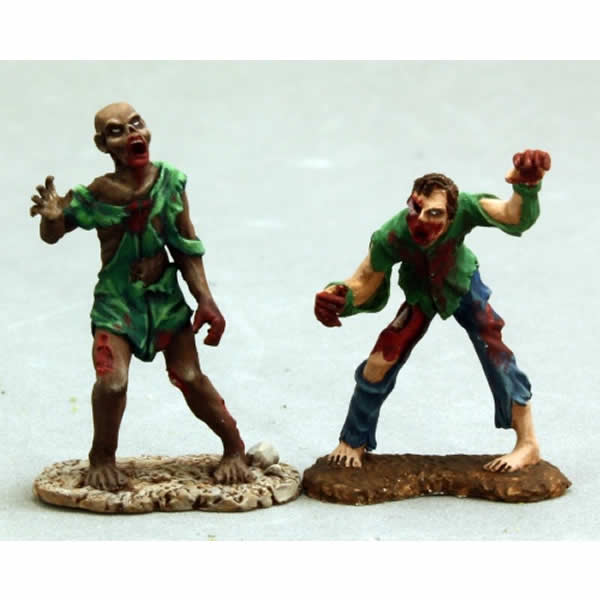 RPR03604 Billy and Earnest Zombies Miniature 25mm Heroic Scale (ONLINE ORDER ONLY)