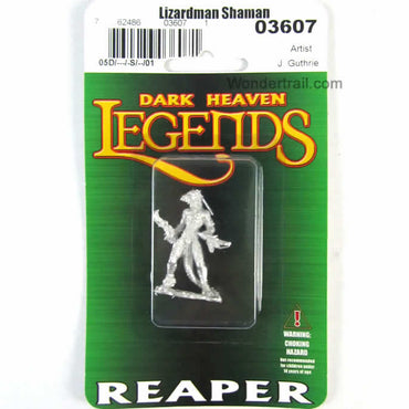 RPR03607 Lizardman Shaman Miniature 25mm Heroic Scale Dark Heaven (ONLINE ORDER ONLY)
