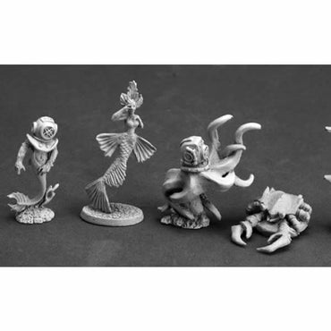 RPR03608 Aquatic Familiars 2 Miniature 25mm Heroic Scale Dark Heaven (ONLINE ORDER ONLY)