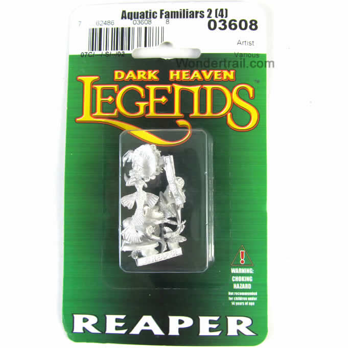 RPR03608 Aquatic Familiars 2 Miniature 25mm Heroic Scale Dark Heaven (ONLINE ORDER ONLY)